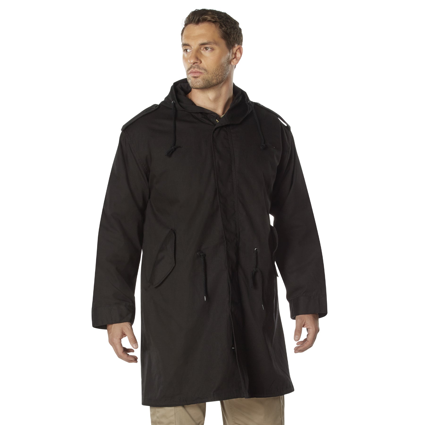 Cotton M-51 Fishtail Parkas Black