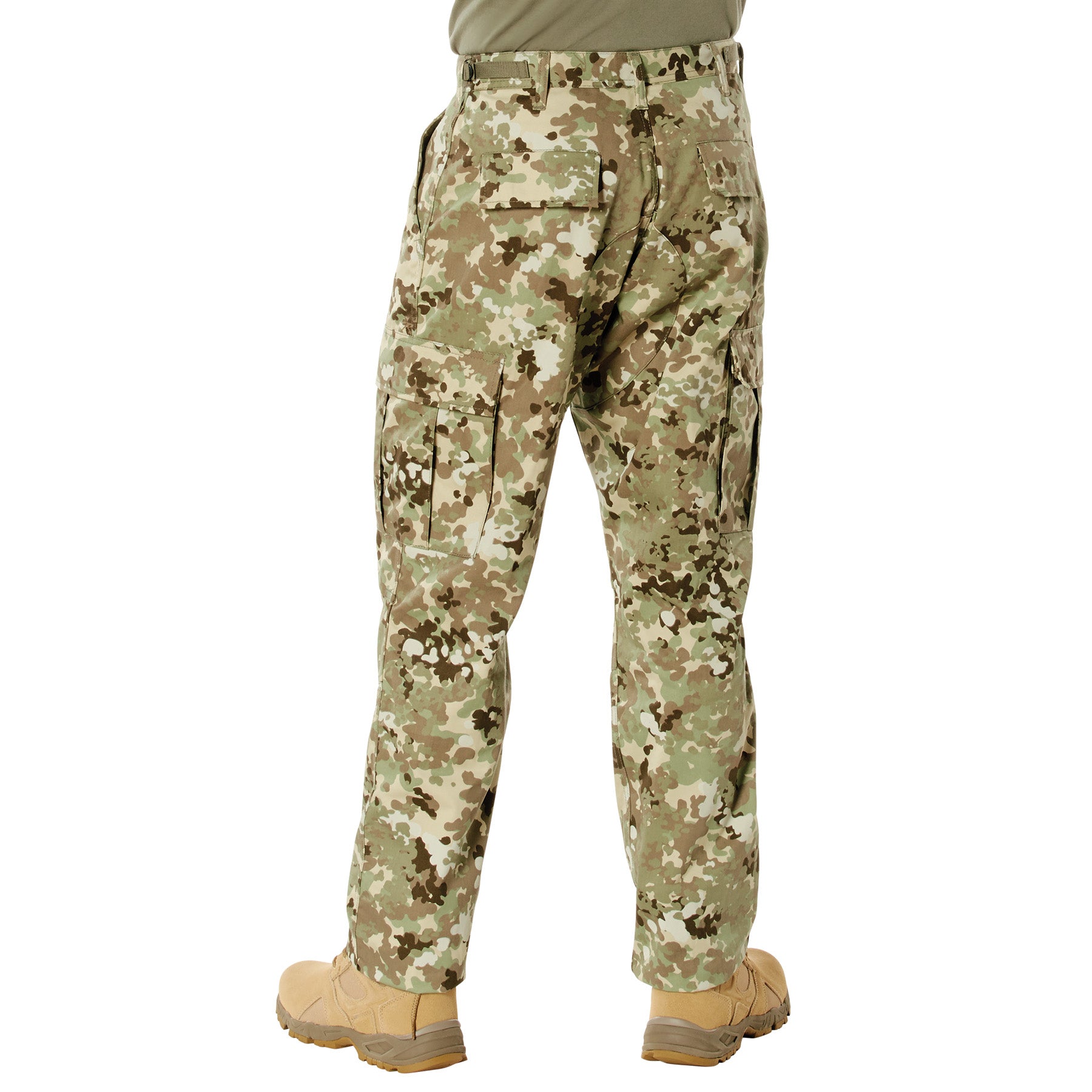 Camo Poly/Cotton Tactical BDU Pants