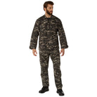 Digital Camo Poly/Cotton Tactical BDU Shirts Subdued Urban Digital Camo