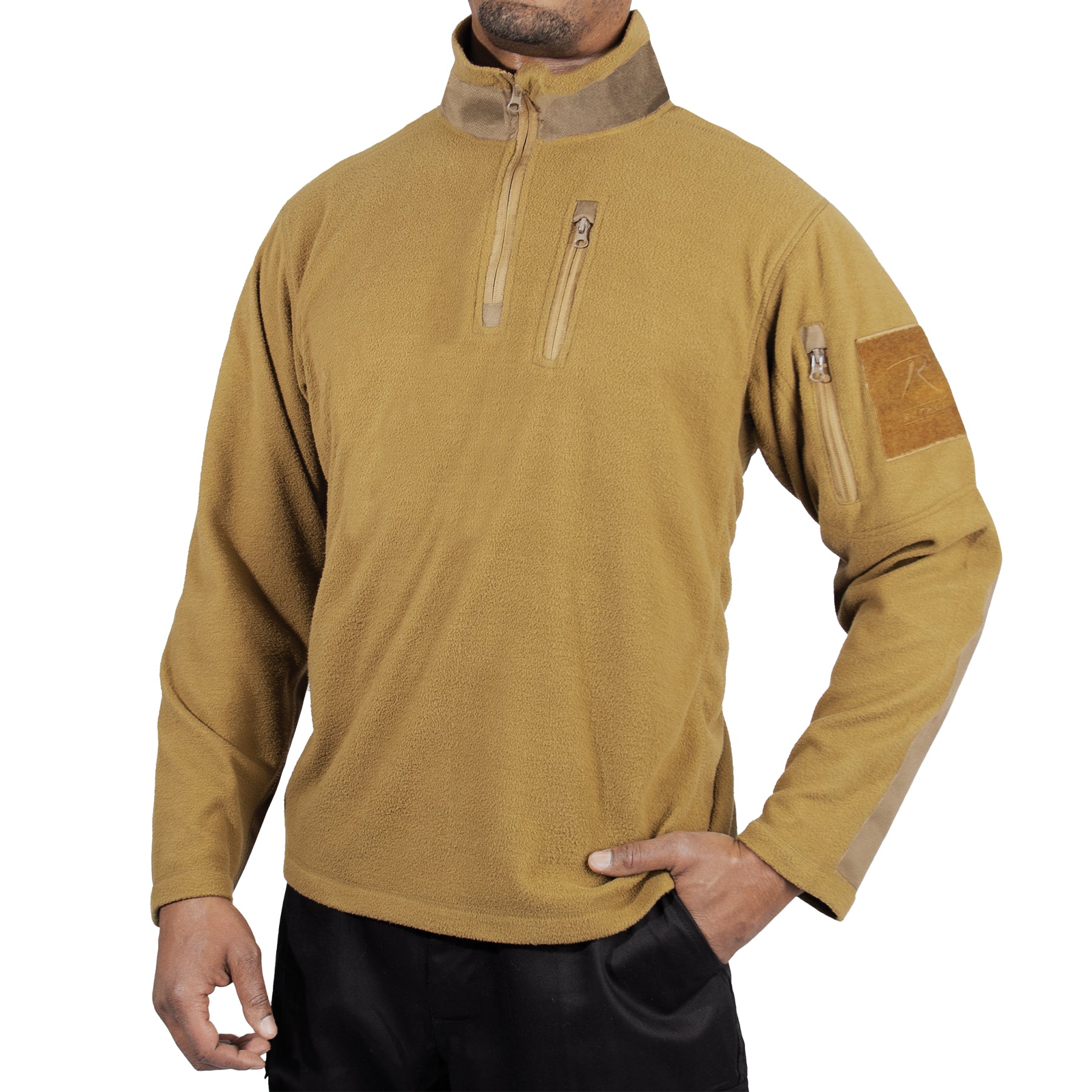 Poly 1/4 Zip Fleece Pullovers