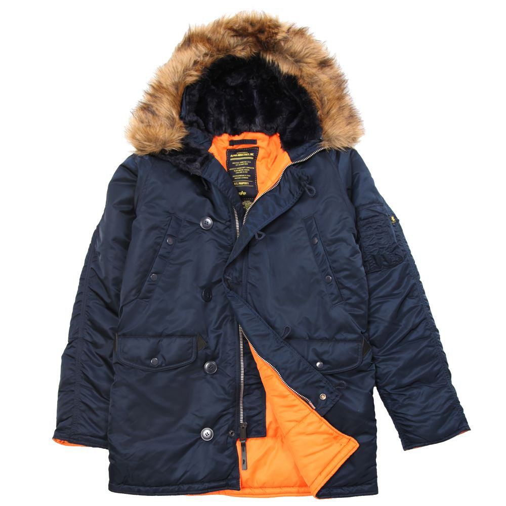 Alpha Industries Slim Fit N-3B Parka (N3B)