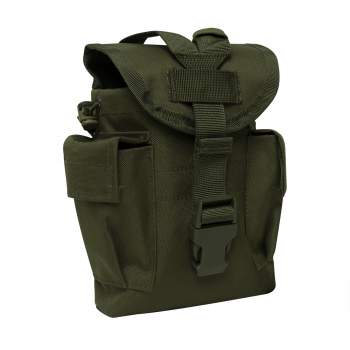 Army OD Green MOLLE II Canteen & Utility Pouch