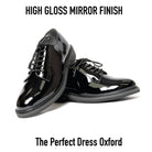 Uniform Hi-Gloss Oxford Dress Shoes