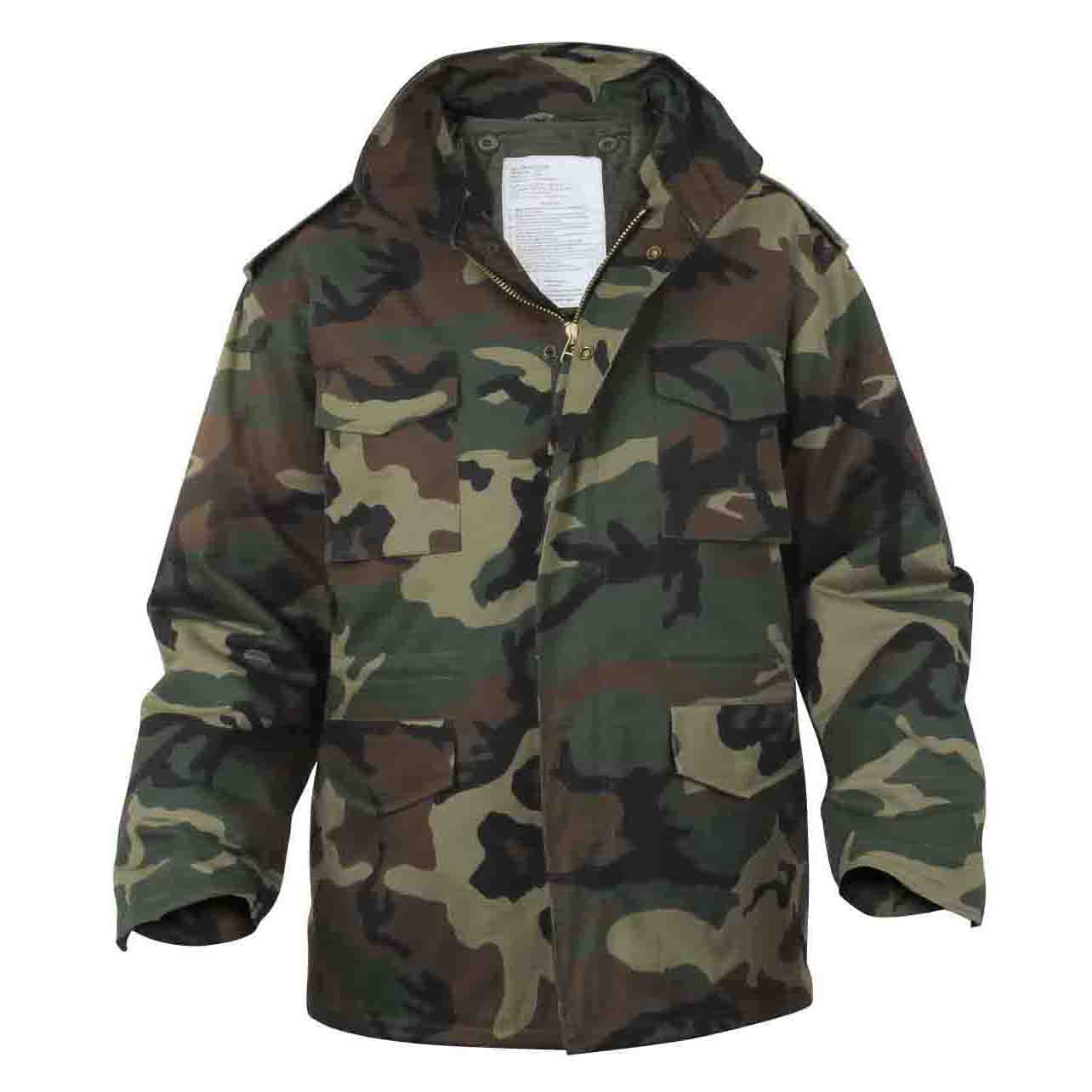 Rothco M65 Field Jacket Woodland Camo (M65R)