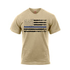Rothco Thin Blue Line T-Shirt Desert (3960)