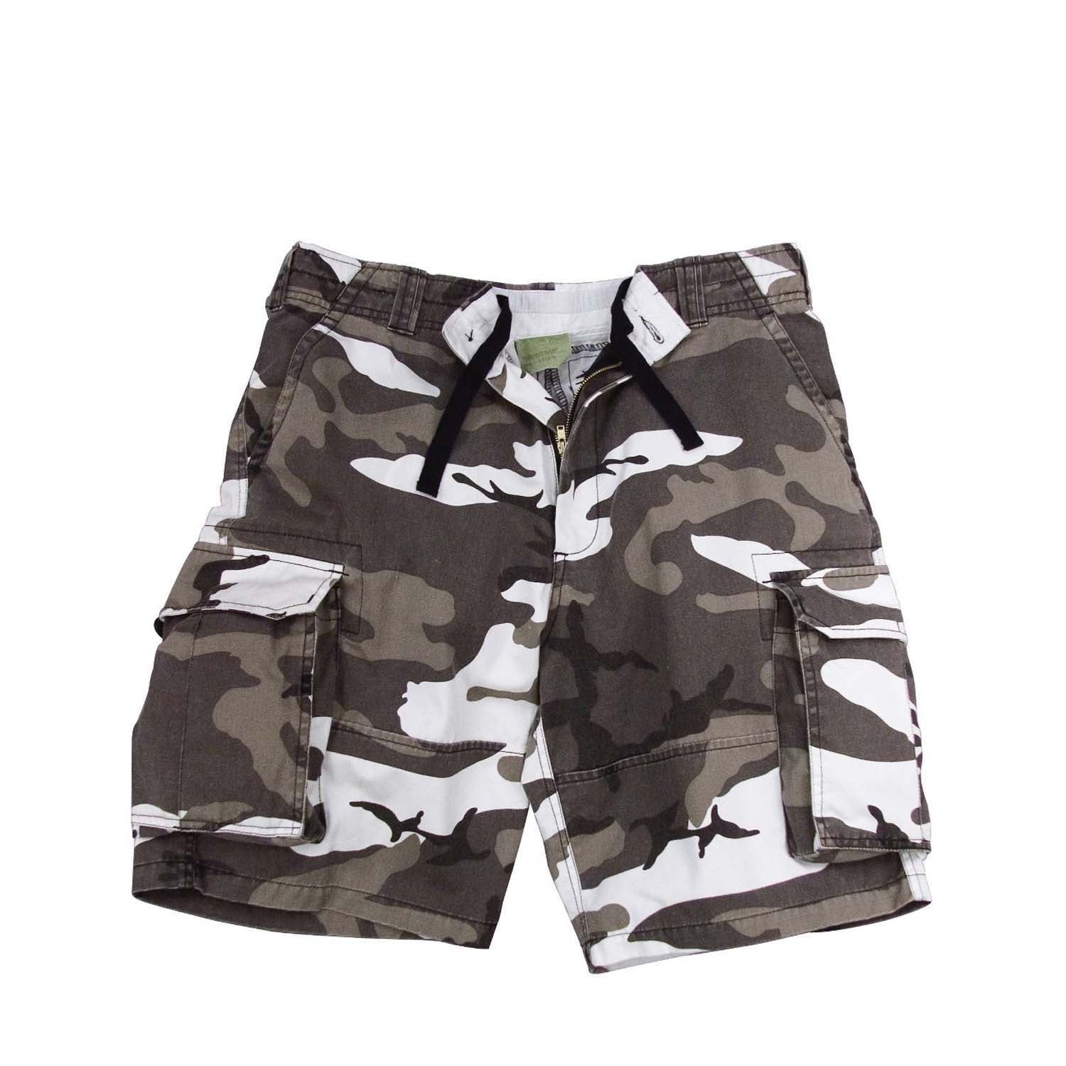 Rothco Vintage Paratrooper Cargo Shorts City Camo (2155)