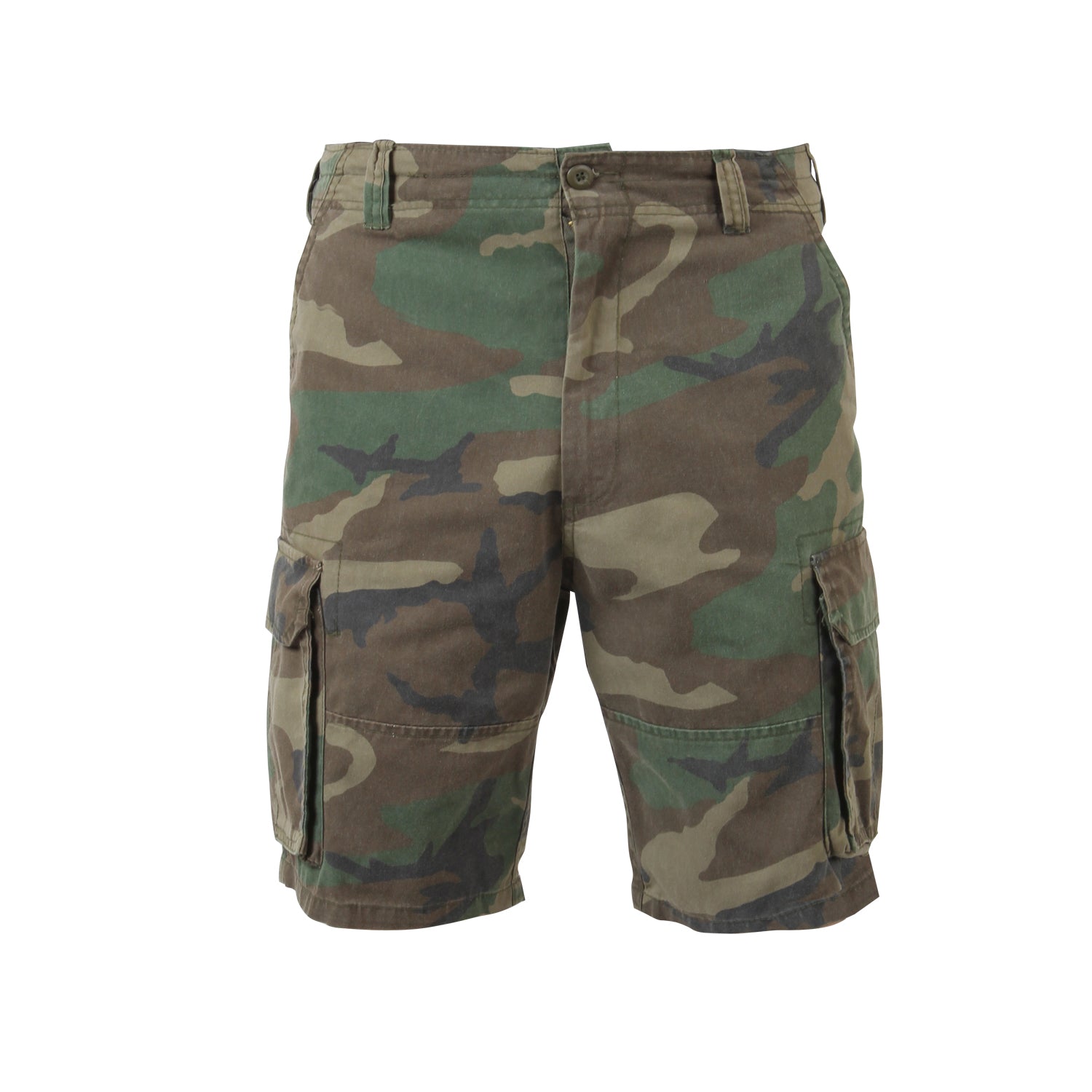 Rothco Vintage Paratrooper Cargo Shorts Woodland Camo (2140)