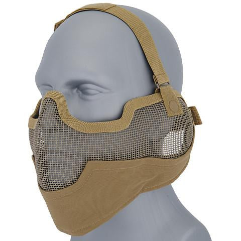 Tan Full Face Mesh Mask (MESHMASKF)