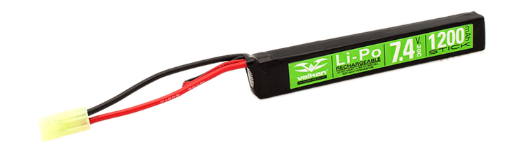 Valken Lipo Stick 7.4v 1200mAh (BATLS071200V)