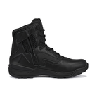 [Zipper] 7 Inch Ultra Light Tactical Boots Black