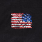 Poly/Cotton US Flag Athletic Fit Long Sleeve Shirts