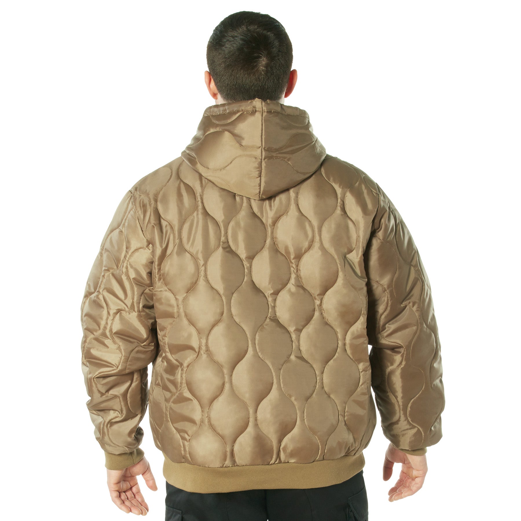 Poly Quilted Woobie Hooded Sweatshirts