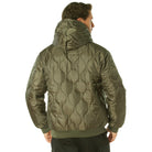 Poly Quilted Woobie Hooded Sweatshirts