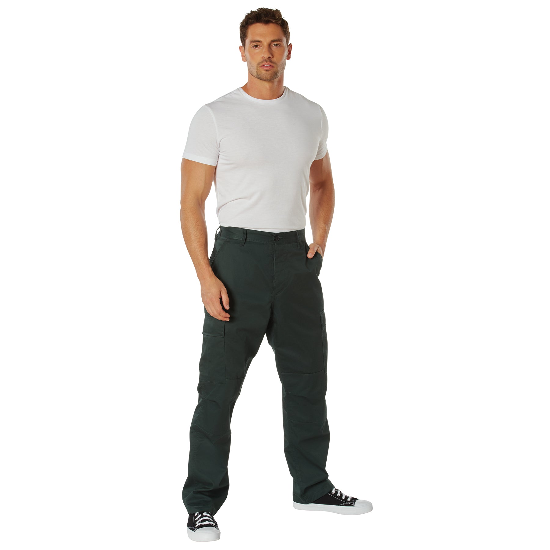 Poly/Cotton Tactical BDU Pants Hunter Green