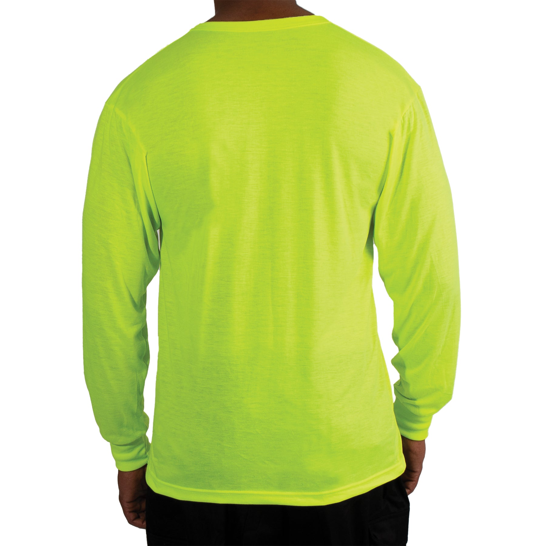 Poly Moisture Wicking Pocket Long Sleeve Shirts