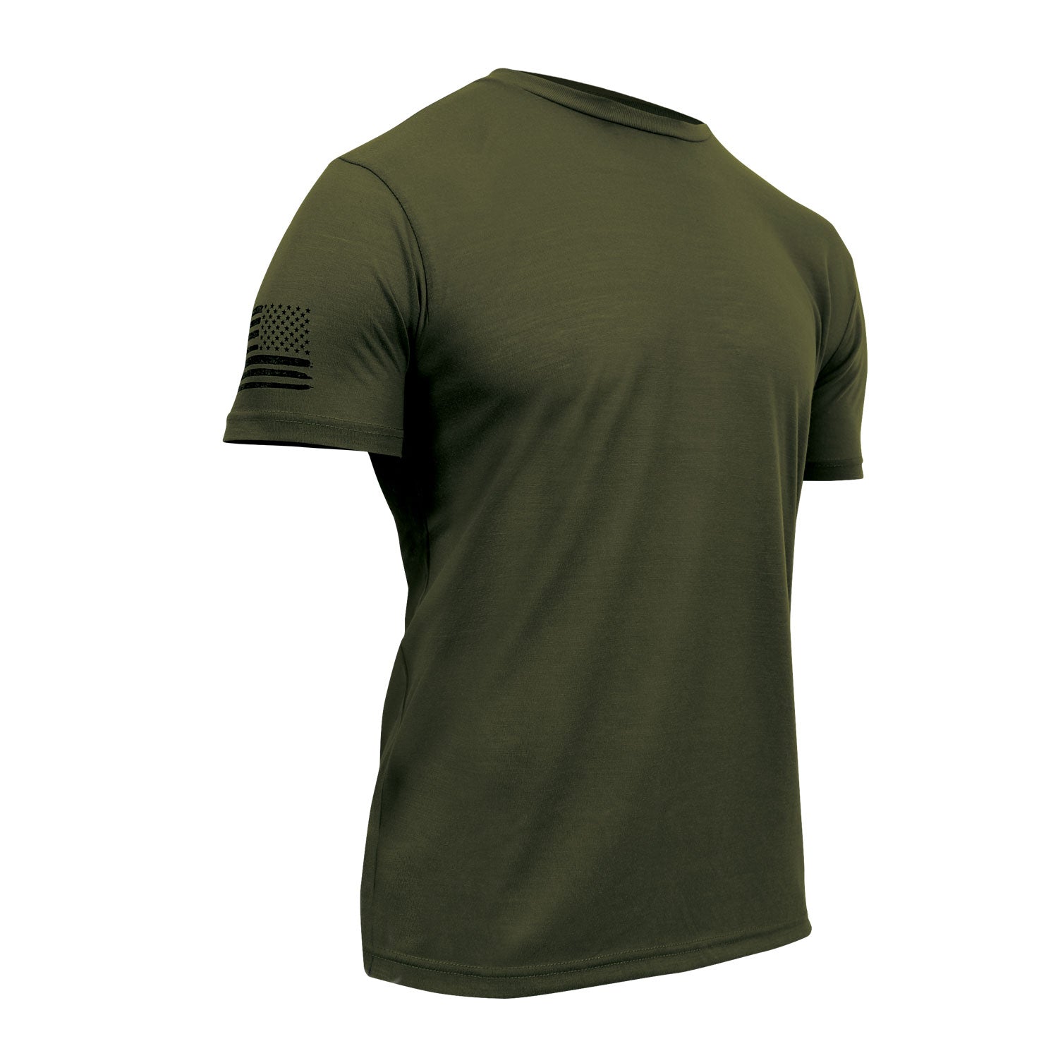 [AR 670-1] Poly Moisture Wicking Athletic Fit T-Shirts Olive Drab