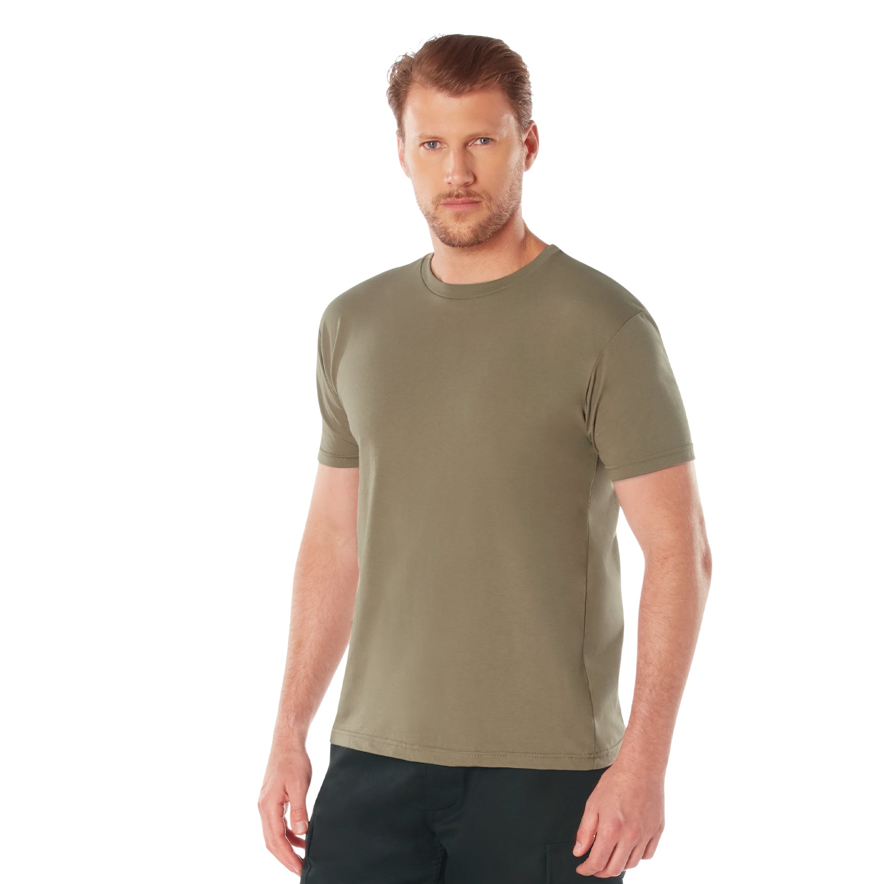 [AR 670-1] Poly/Cotton Athletic Fit T-Shirts Coyote Brown AR 670-1