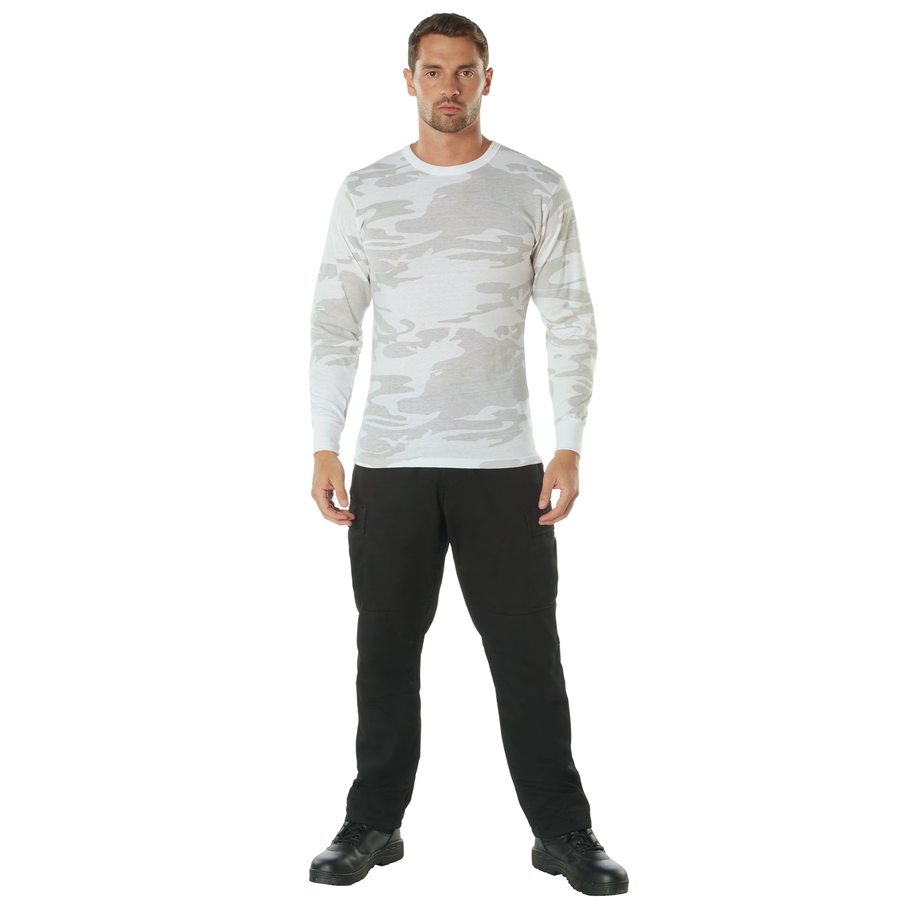 Camo Poly/Cotton Long Sleeve Shirts