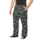 [Vintage Paratrooper] Digital Camo Poly/Cotton Cargo Fatigue BDU Pants