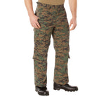 [Vintage Paratrooper] Digital Camo Poly/Cotton Cargo Fatigue BDU Pants