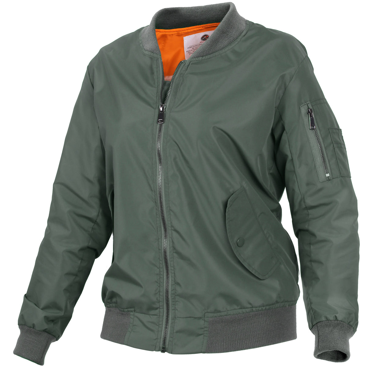 Women's Lightweight Enhanced MA-1 Flight Jackets – Iceberg Army Navy