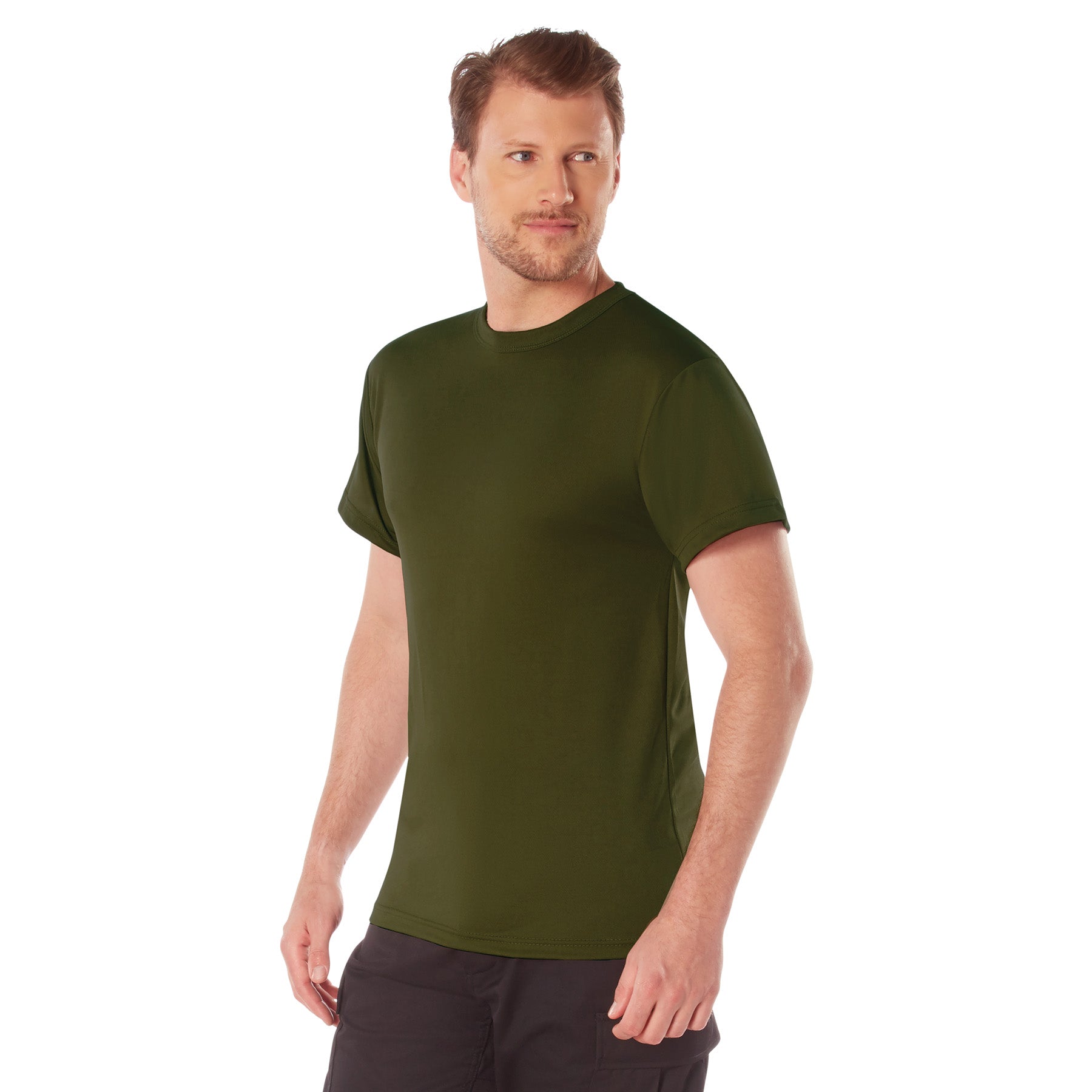 [AR 670-1] Poly Quick Dry Moisture Wicking T-Shirts Olive Drab