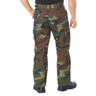 [Vintage Paratrooper] Camo Poly/Cotton Cargo Fatigue BDU Pants