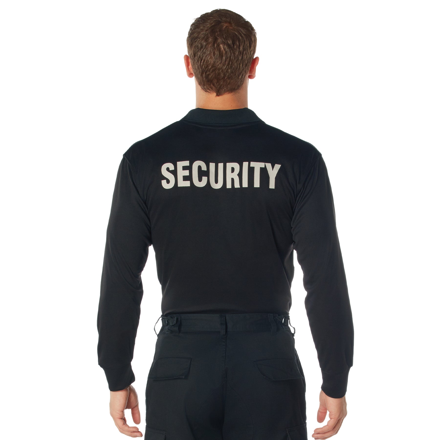[Public Safety] Poly Moisture Wicking Security Polo Shirts