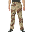 [Vintage Paratrooper] Camo Poly/Cotton Cargo Fatigue BDU Pants