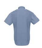 [Public Safety] Poly/Combed Cotton Poplin Weave Police & Security Short-Sleeve Uniform Shirts