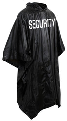 [Public Safety] Vinyl Security Rain Ponchos