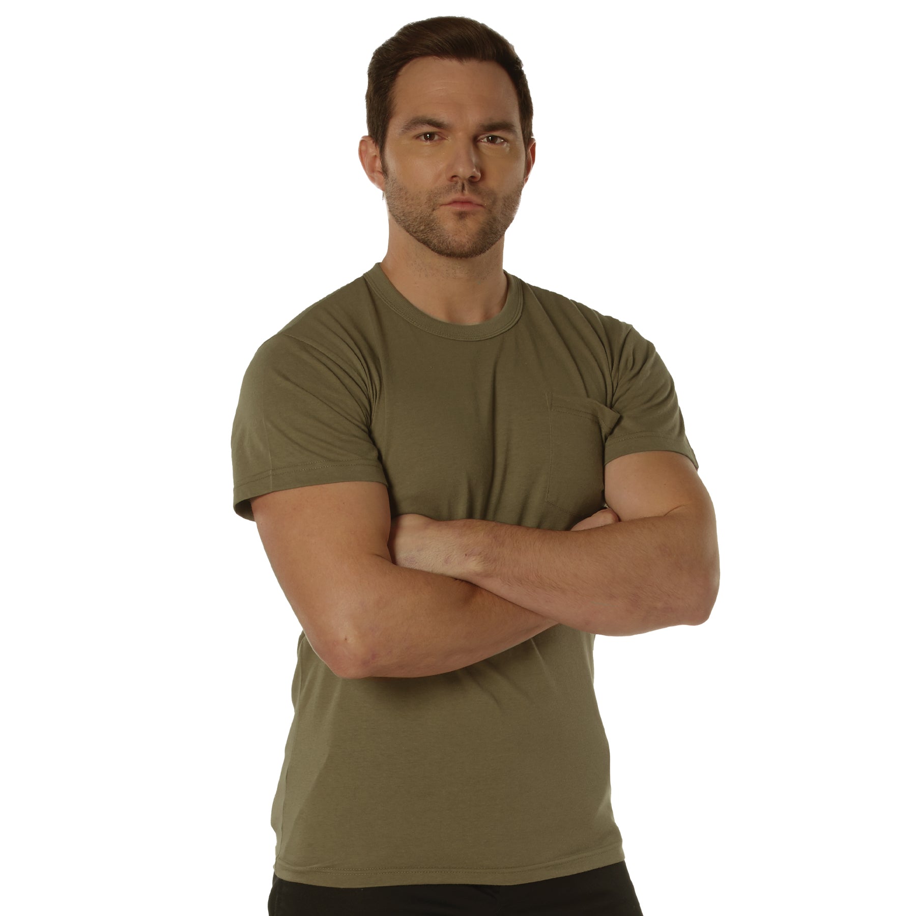 [AR 670-1] Poly/Cotton Pocket T-Shirts Coyote Brown AR 670-1