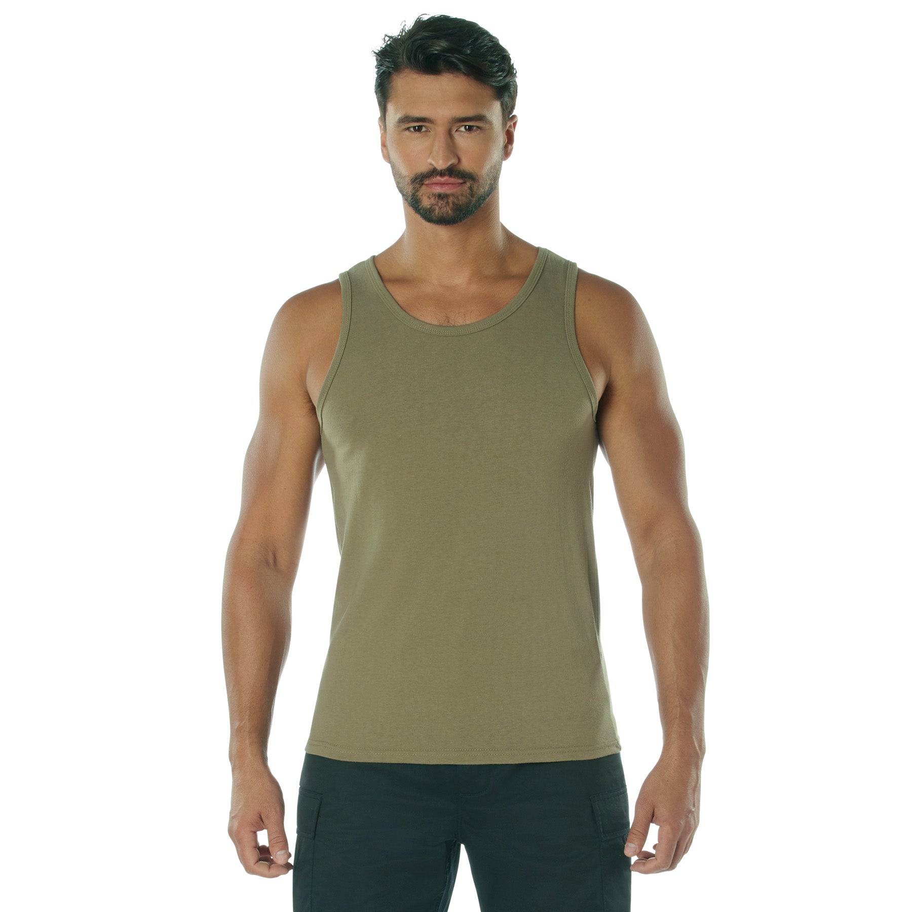 [AR 670-1][Military] Poly/Cotton Tank Tops Coyote Brown AR 670-1