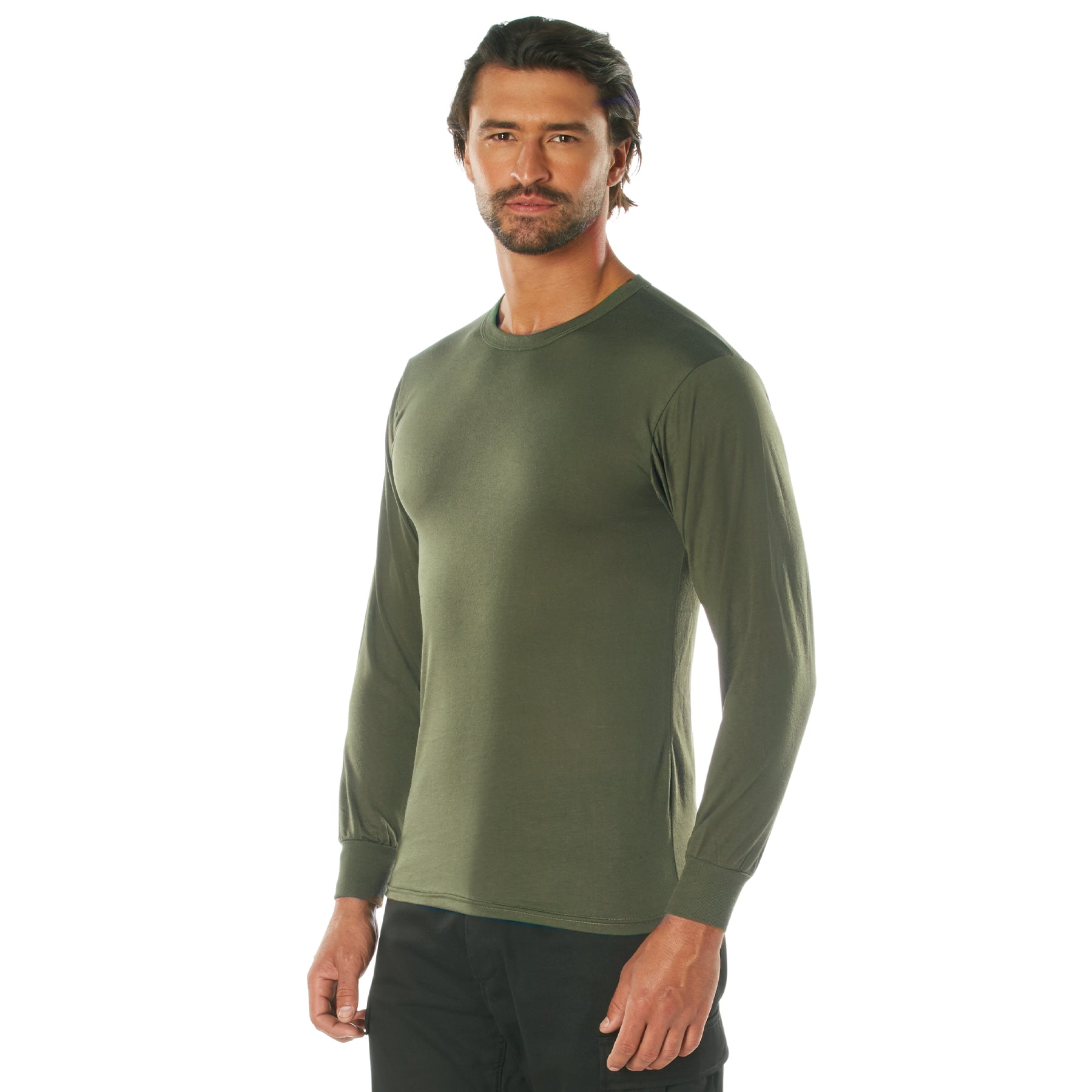 [AR 670-1] Poly Moisture Wicking Long Sleeve Shirts Olive Drab