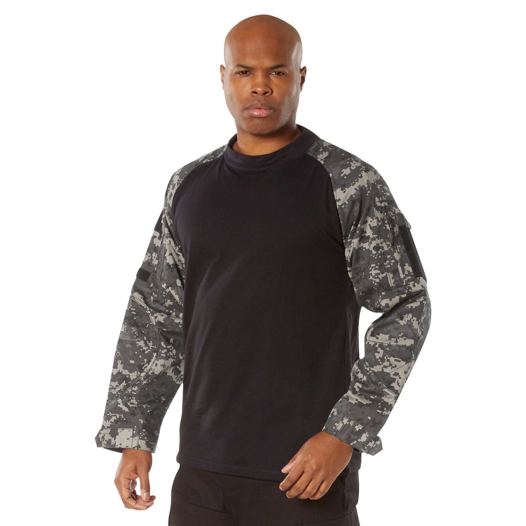Digital Camo Poly/Cotton Tactical Combat Shirts Subdued Urban Digital Camo