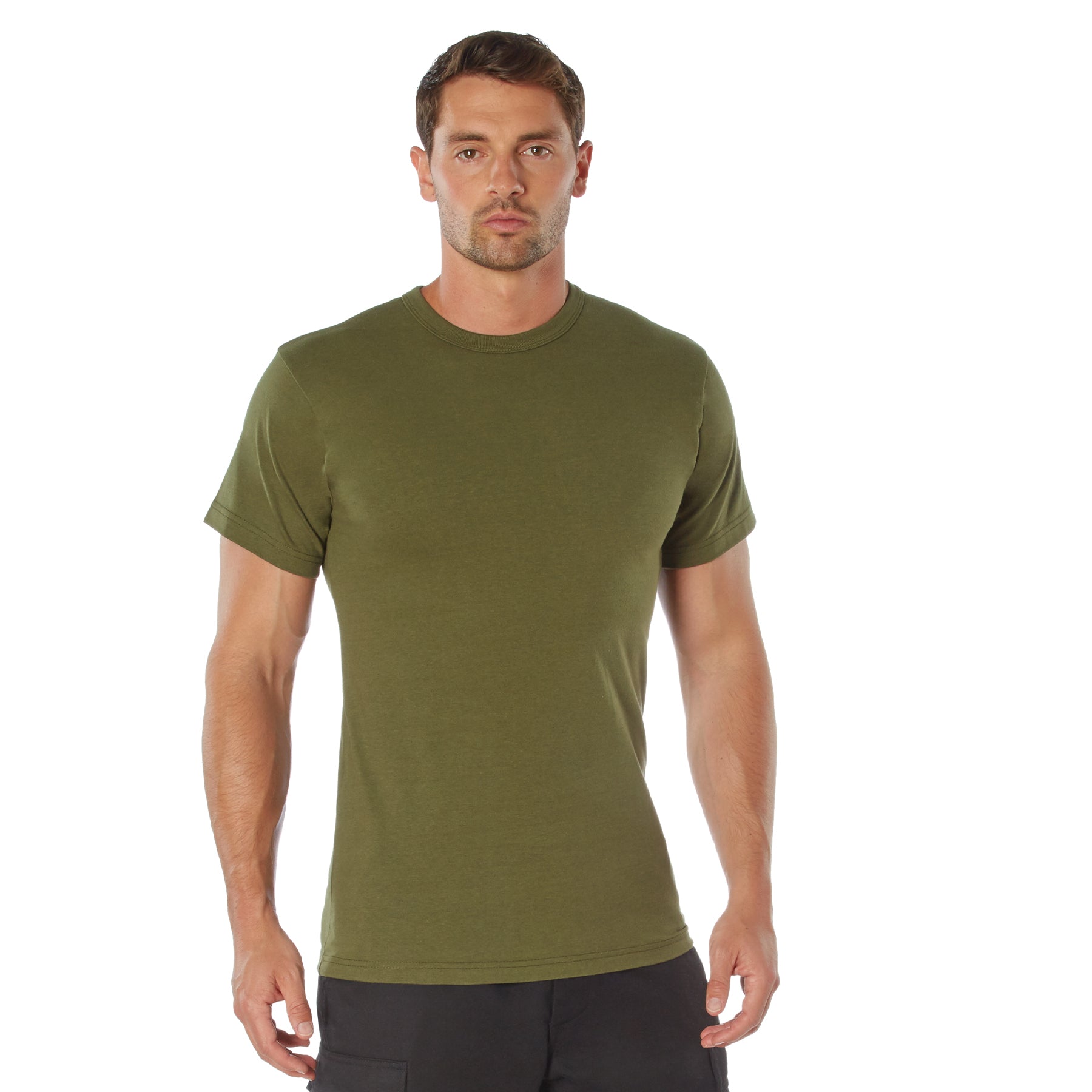 [AR 670-1] Poly/Cotton Heavyweight T-Shirts Olive Drab