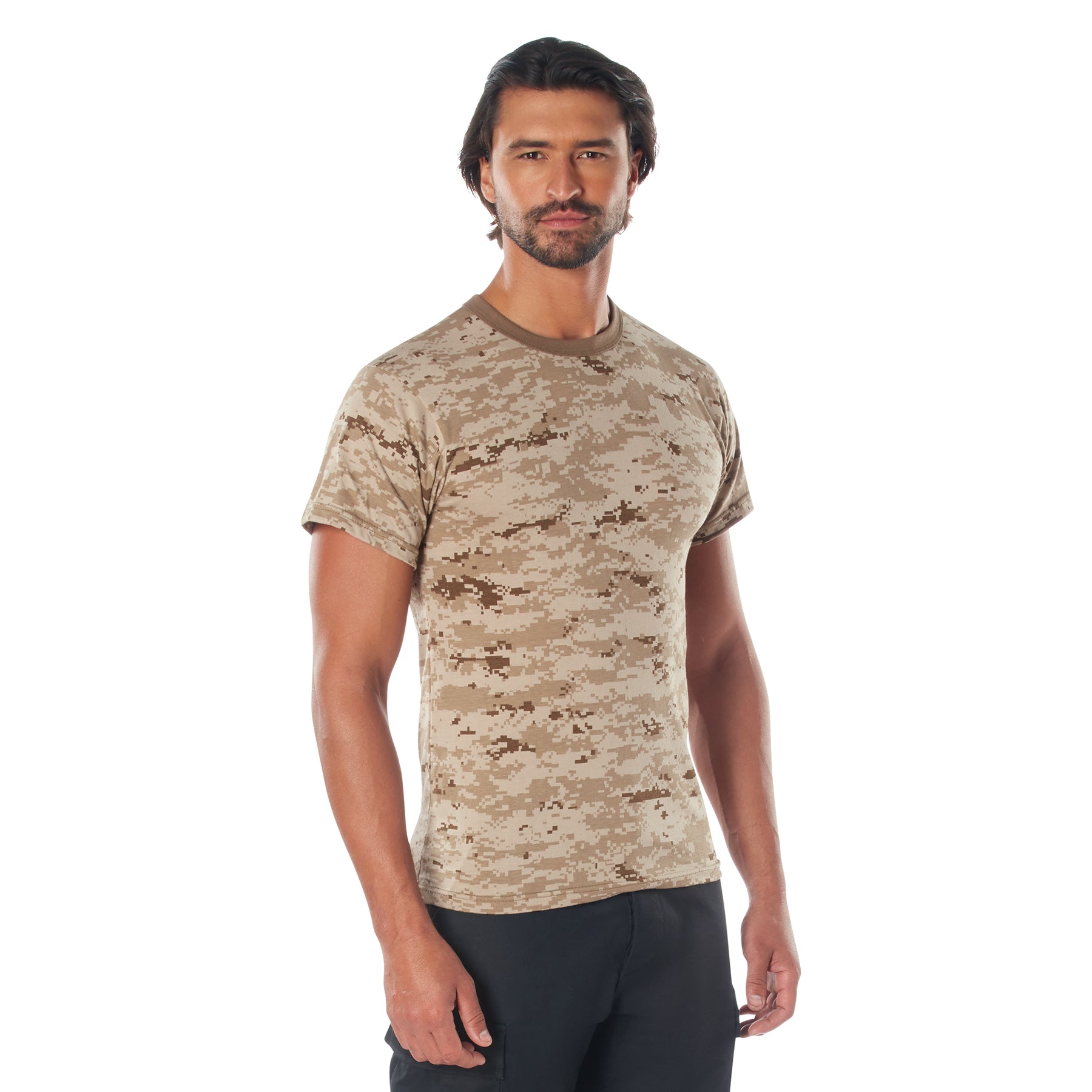 Digital Camo Poly/Cotton T-Shirts Desert Digital Camo
