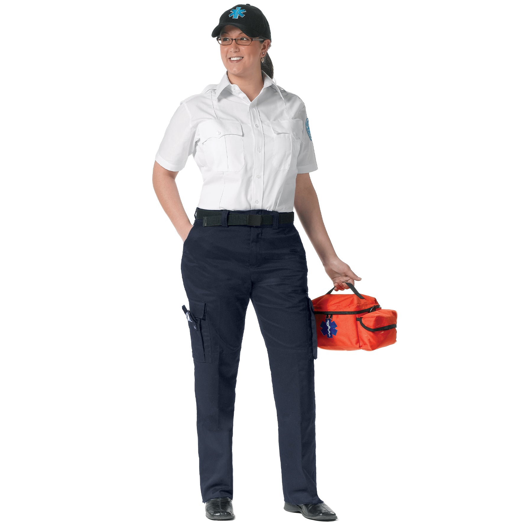 [Public Safety] Women's Poly/Cotton EMT Pants Navy Blue