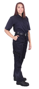 [Public Safety] Women's Poly/Cotton EMT Pants Midnight Navy Blue