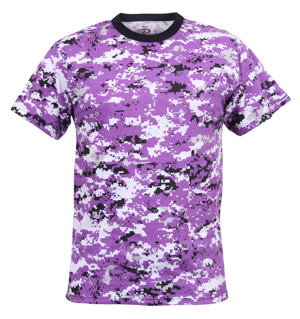 Digital Camo Poly/Cotton T-Shirts Ultra Violet Digital Camo