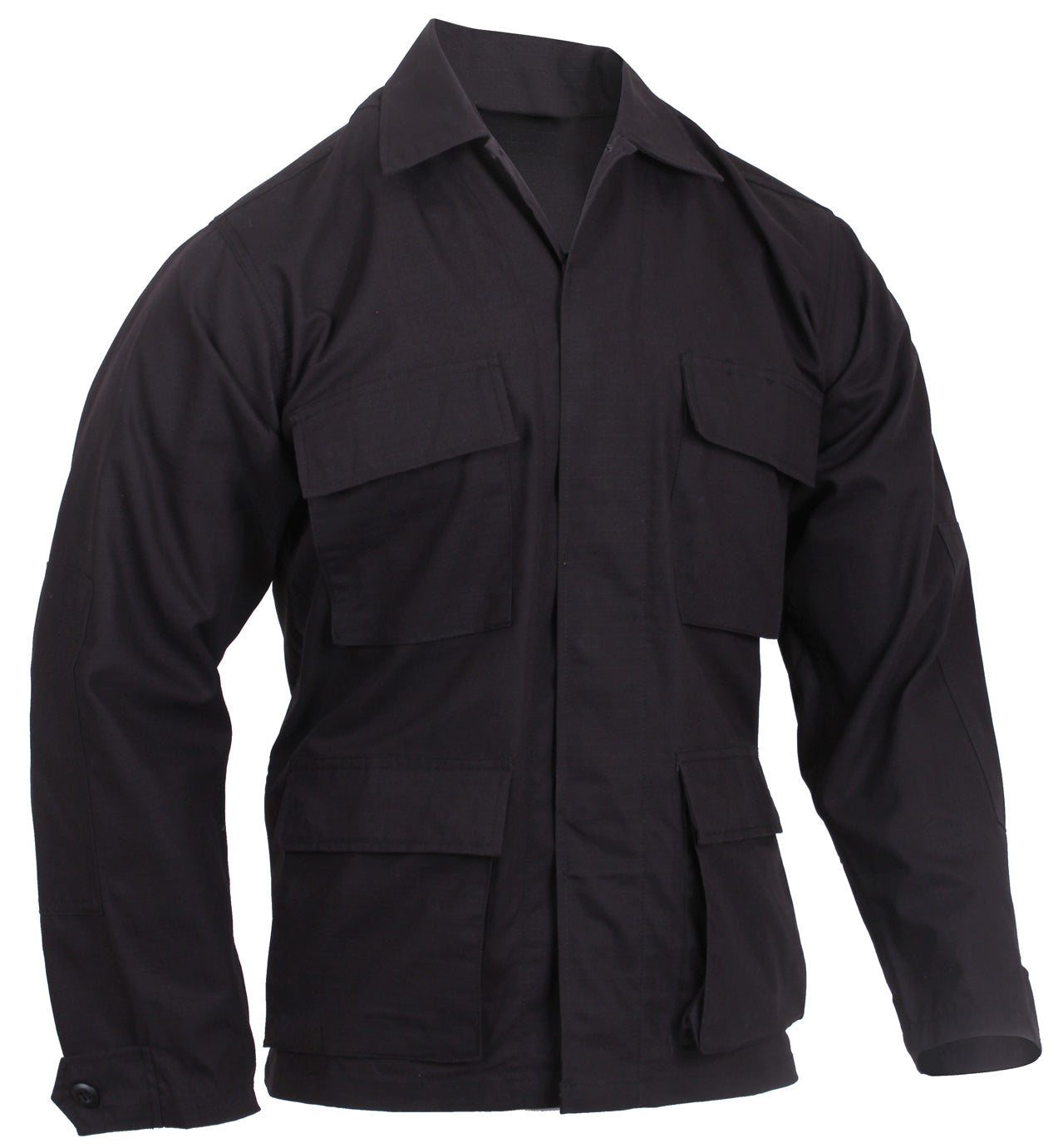 Cotton Rip-Stop Tactical BDU Shirts Black
