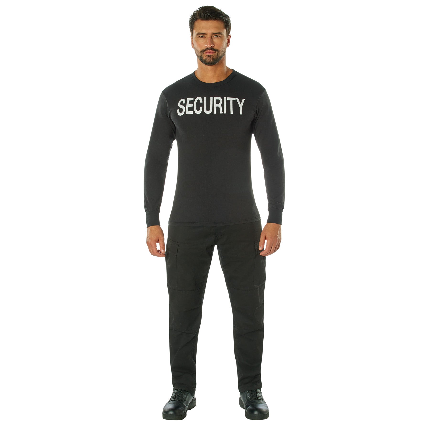[Public Safety] Poly/Cotton 2-Sided Security Long Sleeve Shirts