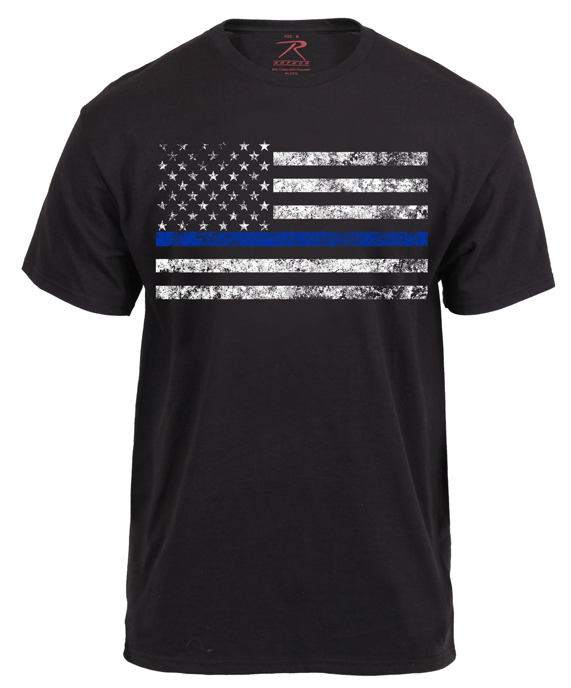 [Public Safety] Poly/Cotton Thin Blue Line T-Shirts