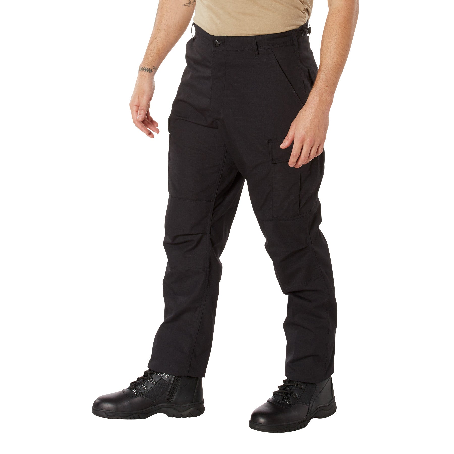 Rothco Army Style BDU Cargo Pants - Black — Dave's New York