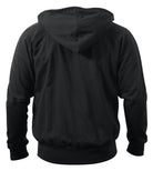 Poly/Cotton Thermal-Lined Zipper Hooded Sweatshirts