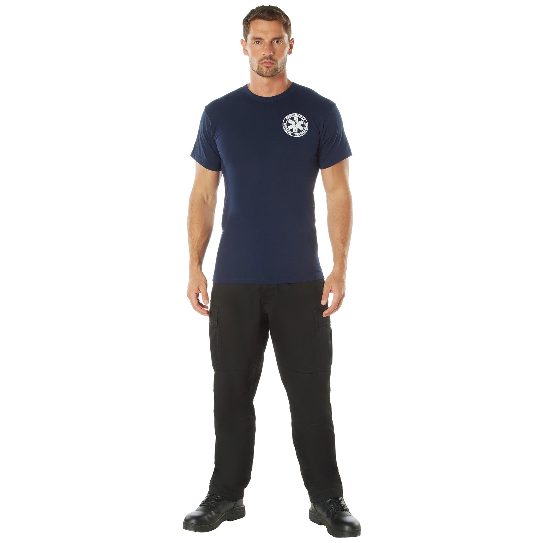 [Public Safety] Poly/Cotton 2-Sided EMT T-Shirts
