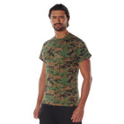 Digital Camo Poly/Cotton T-Shirts Woodland Digital Camo