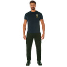 [Public Safety] Cotton Genuine Embroidered NYPD Emblem T-Shirts
