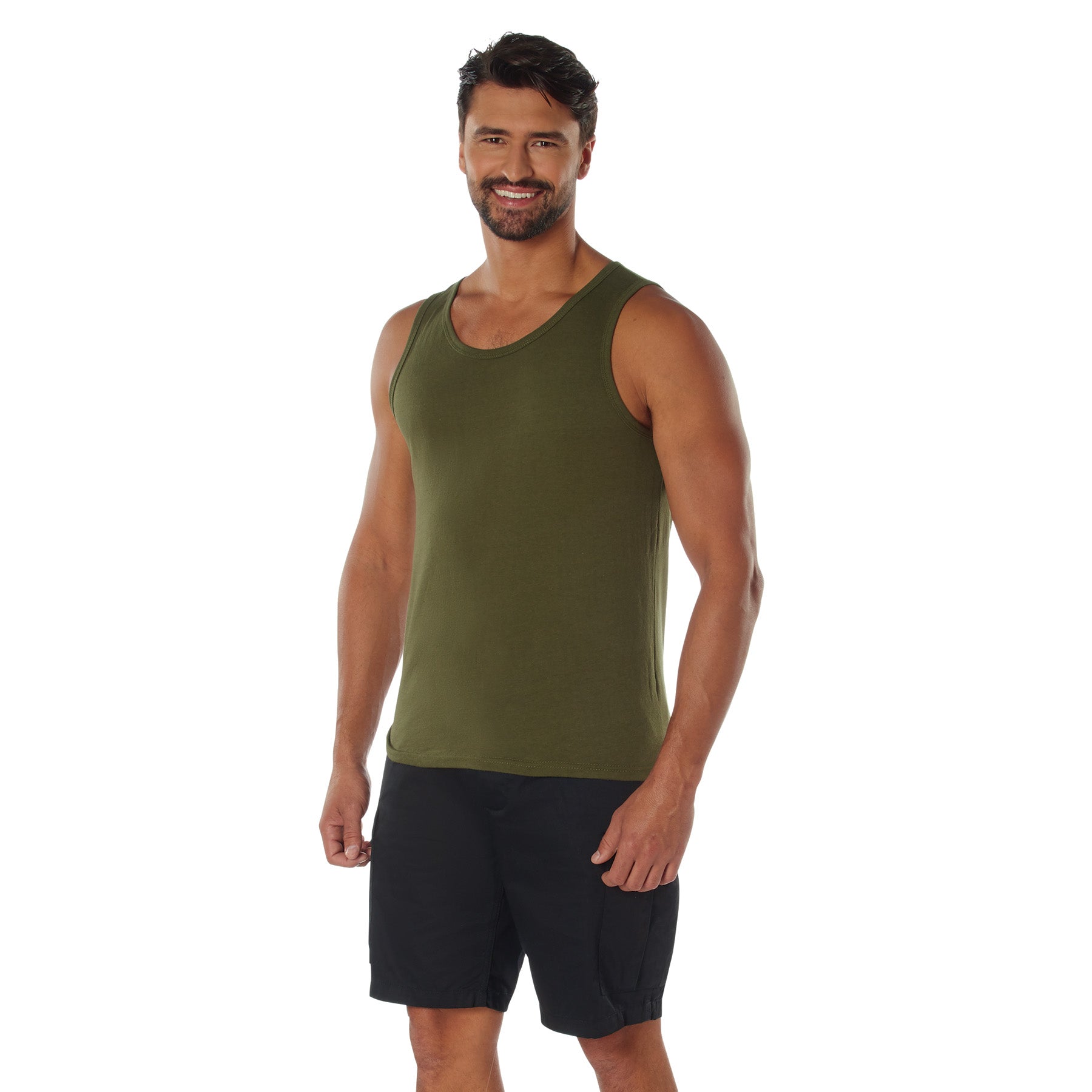 [AR 670-1][Military] Poly/Cotton Tank Tops Olive Drabs