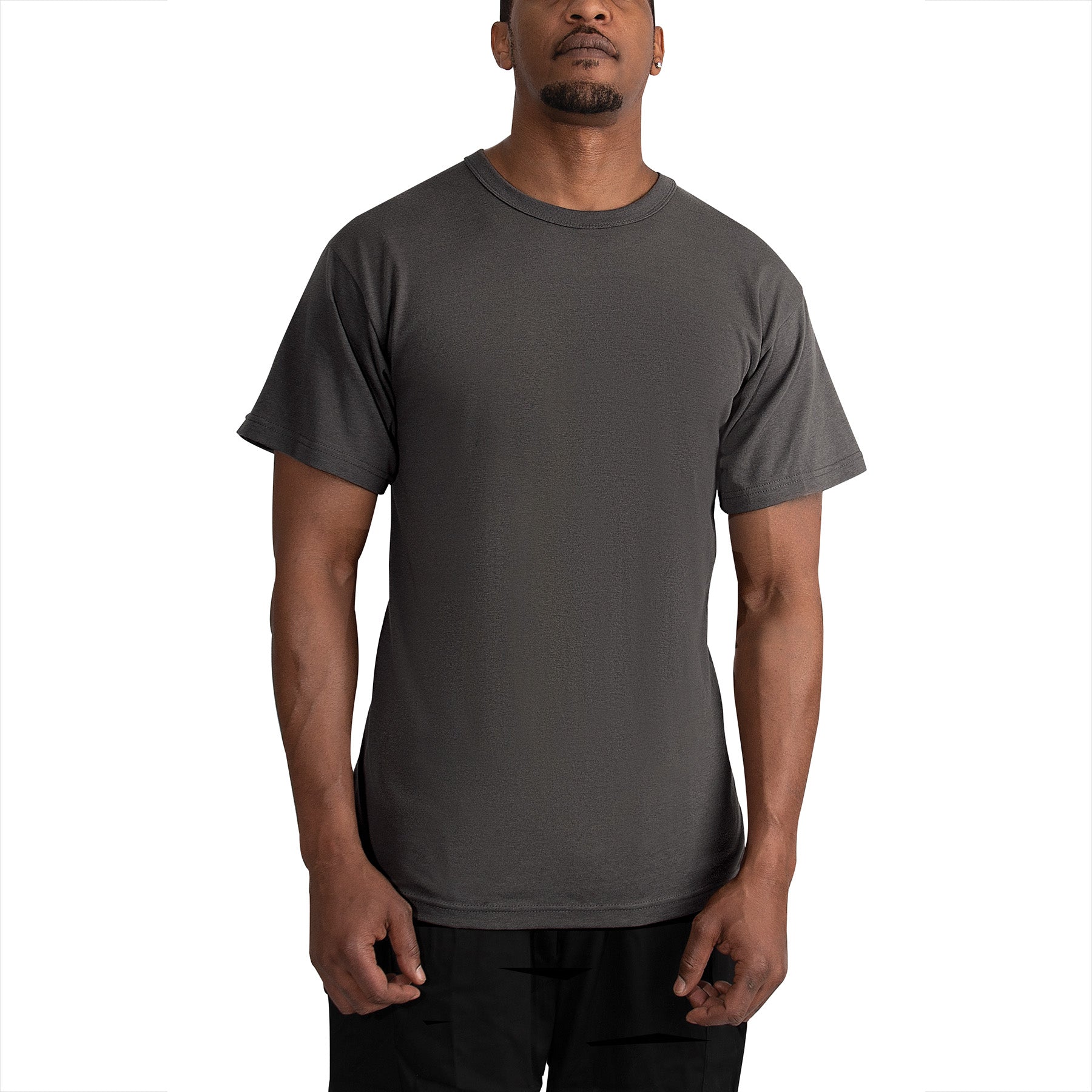 [AR 670-1][Military] Poly/Cotton T-Shirts Charcoal Grey